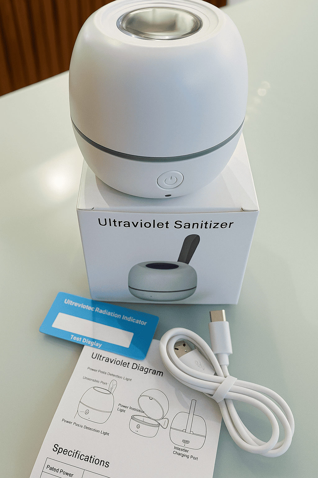 Esterilizador Portátil de Chupetas para Bebê