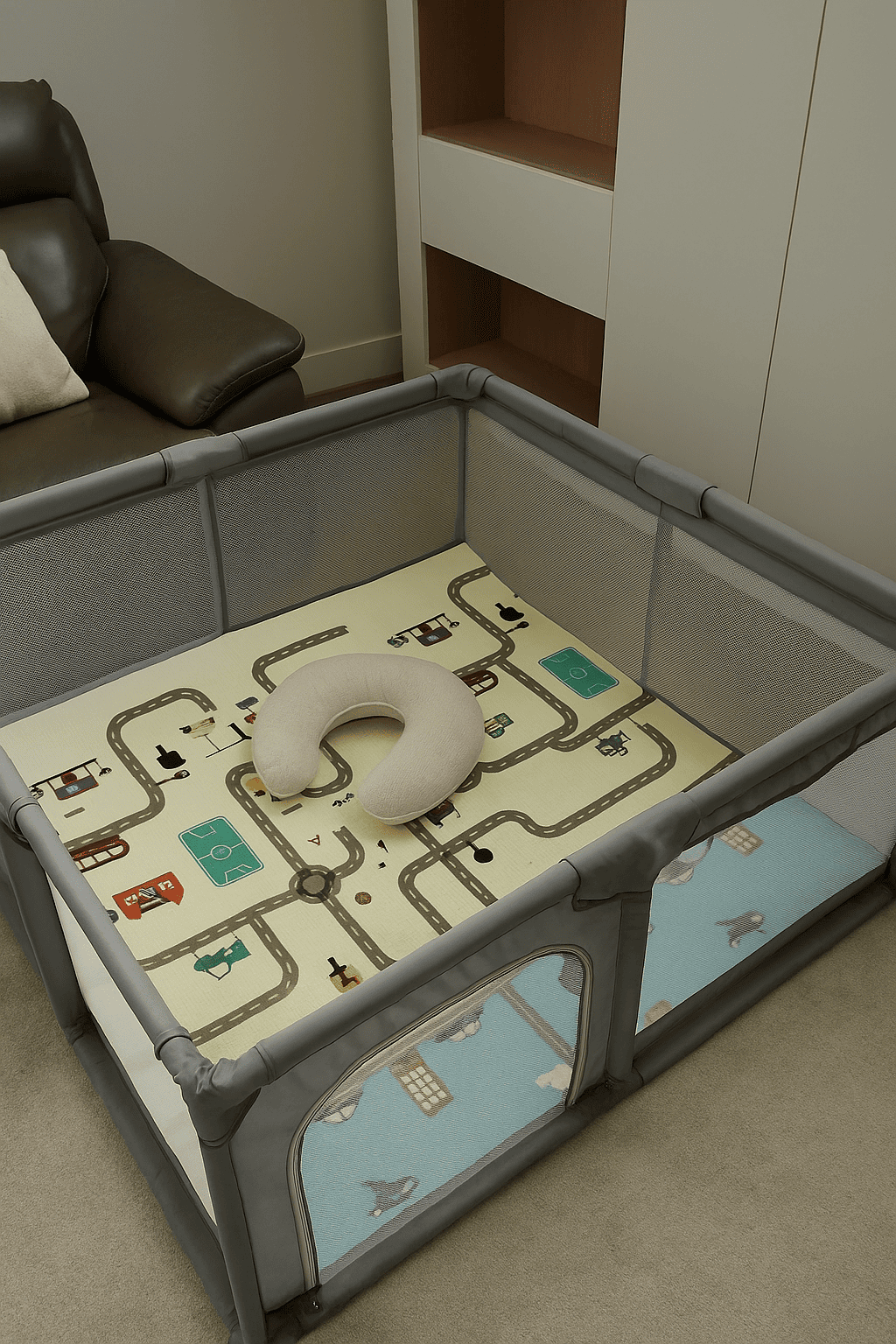 Cercadinho Seguro e Confortável Espaço Ideal para Brincar