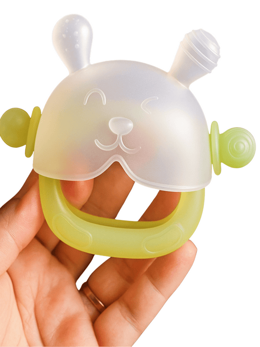 Luva de Dentição de Silicone Livre de BPA