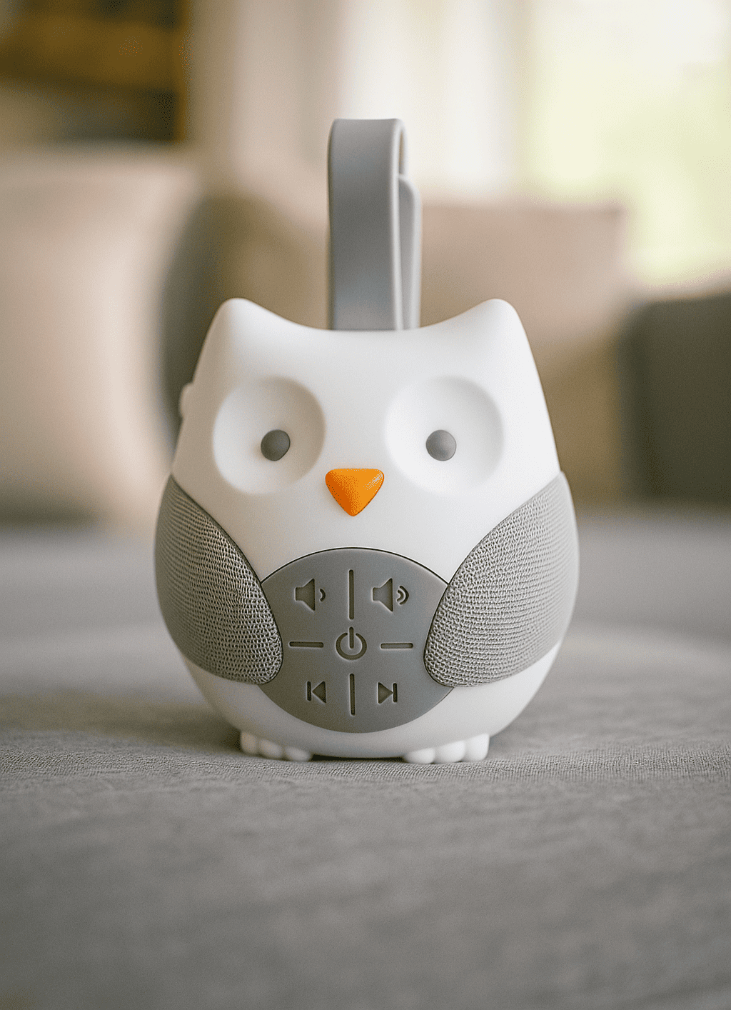 Corujinha com sons relaxantes para Bebê