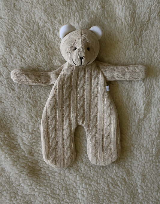 Naninha em Tricô de Pelúcia para Dormir
