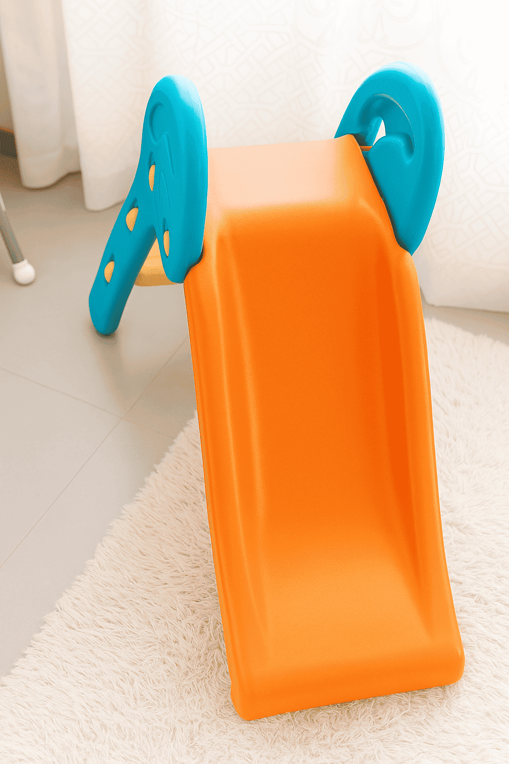 Escorregador Infantil Dobrável Cores Vibrantes